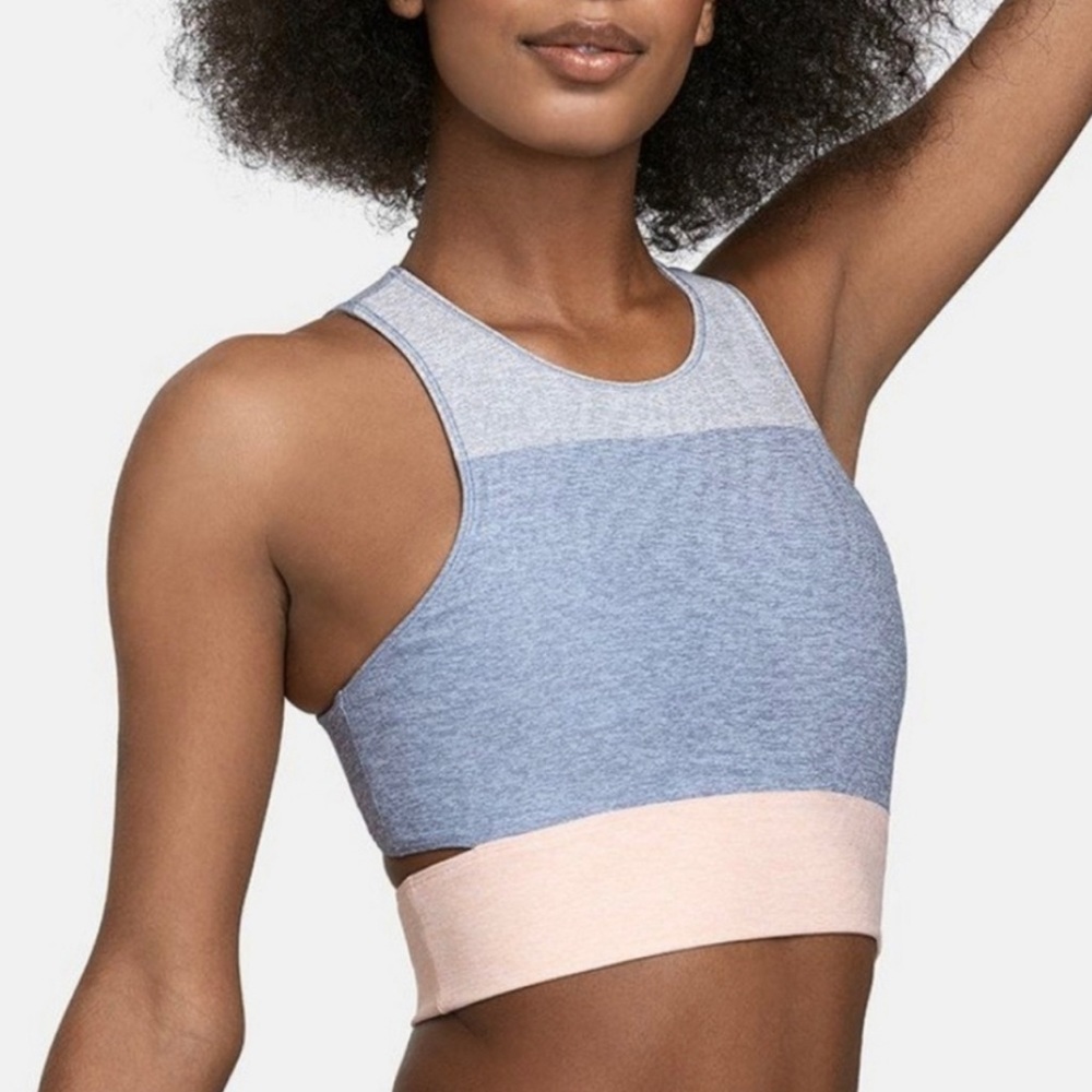 OUTDOOR VOICES Slash Back Crop —worn twice